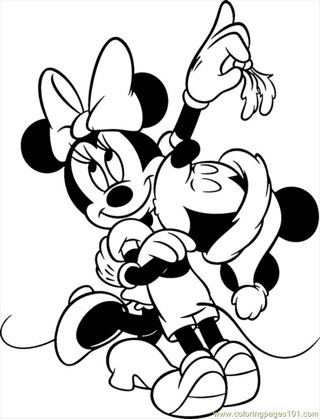 coloring pages disney christmas 03 (cartoons &gt; disney christmas 