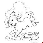 Free Dog Coloring Pages  