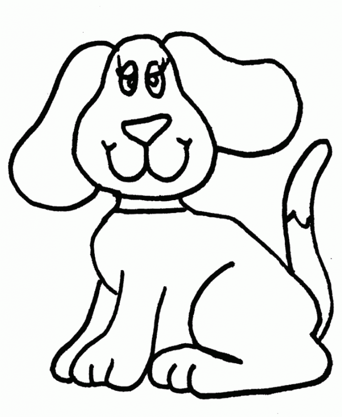 easy draw dog