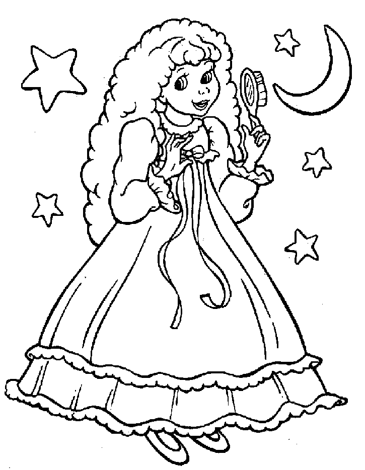 disney princess drawing page