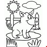 Pig Coloring Pages Images - Pig Coloring Pages : Coloring Pages  