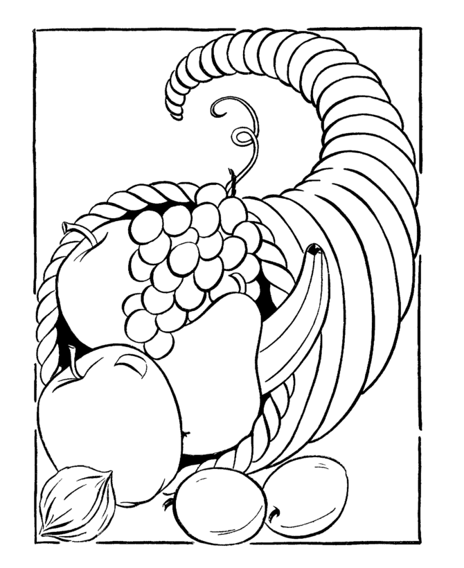 thanksgiving day coloring pages | coloring picture hd for kids 