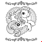 My Little Pony Fluttershy Clipart Sheet