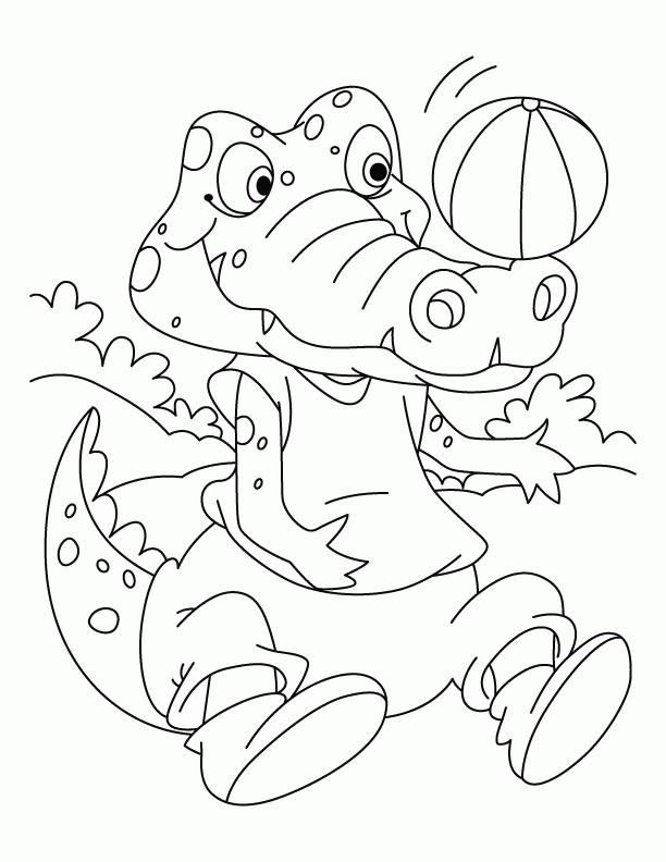 buaya colouring pages (page 2)