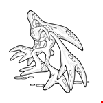 Sonic The Hedgehog Running Coloring Page 