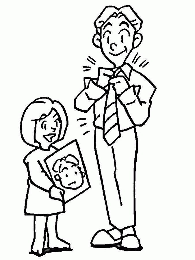 father&#39;s day coloring pages