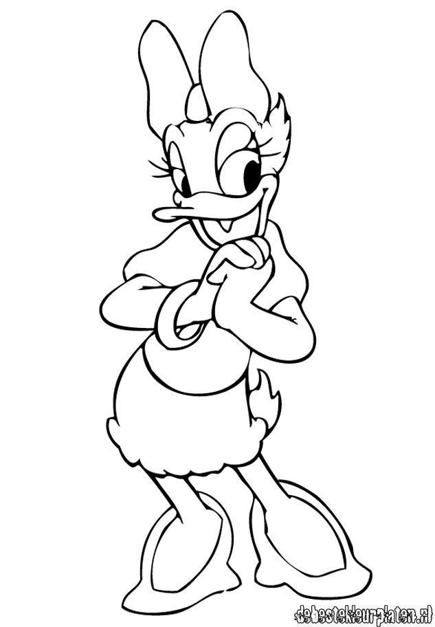 search results â» daisy duck coloring pages
