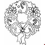 Christmas Decoration Coloring Page