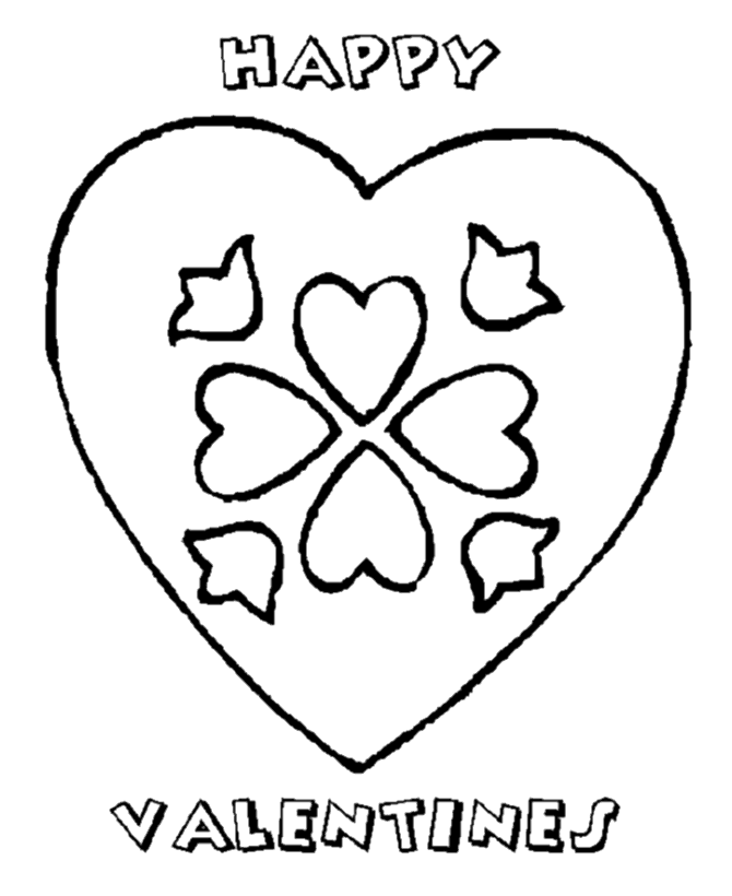 heart coloring pages for valentines day | coloring