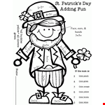 St. Patrick's Day Coloring Page | Saint Patrick's Day Ireland Kindergarten Activities