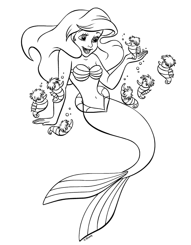 coloring pages little mermaid ~ justin bieber picture 2011