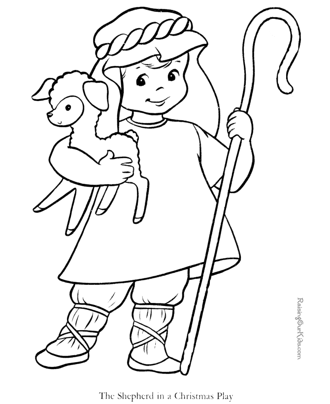 merry christmas image coloring page