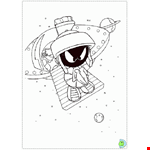 Marvin the Martian Drawing Page
