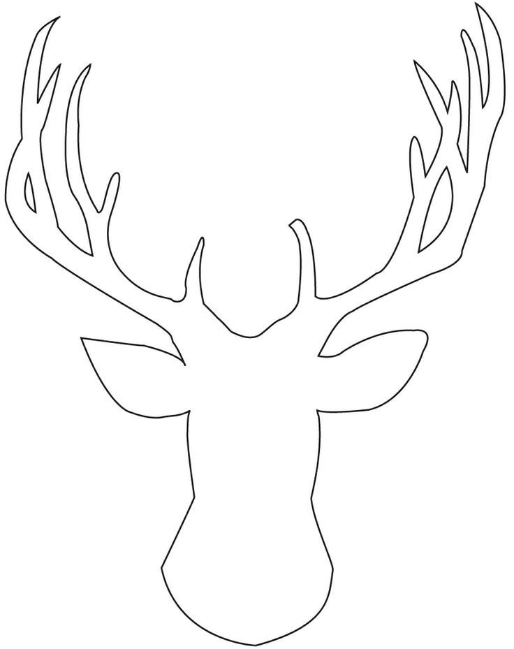 deer outline | tis the season â„