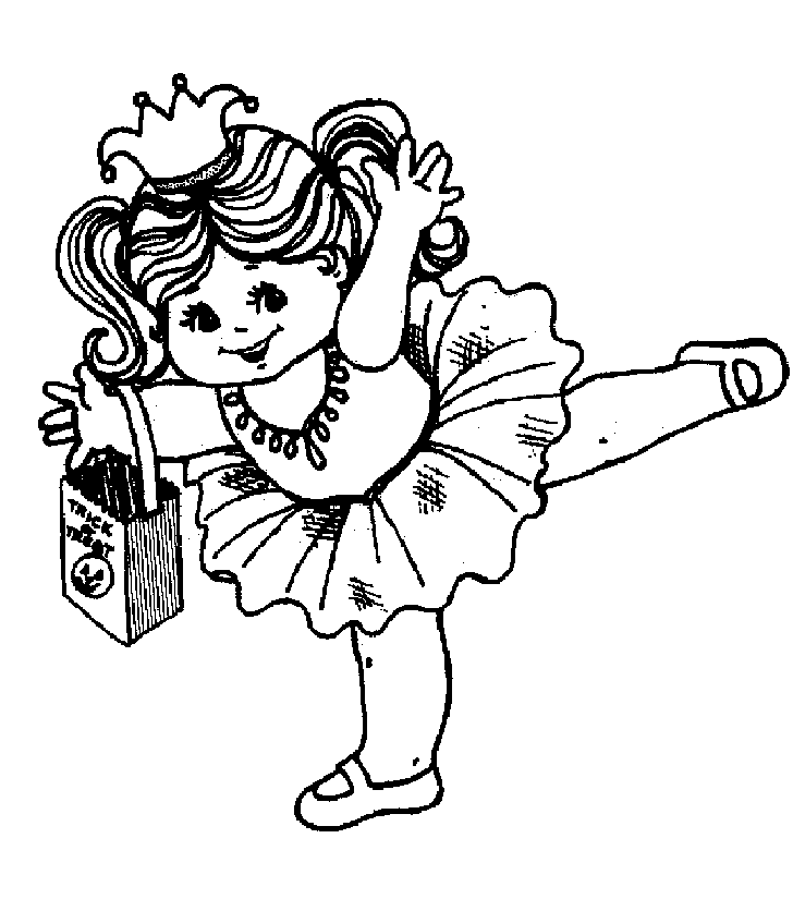 ballerina coloring pages for kids - free printable coloring pages 