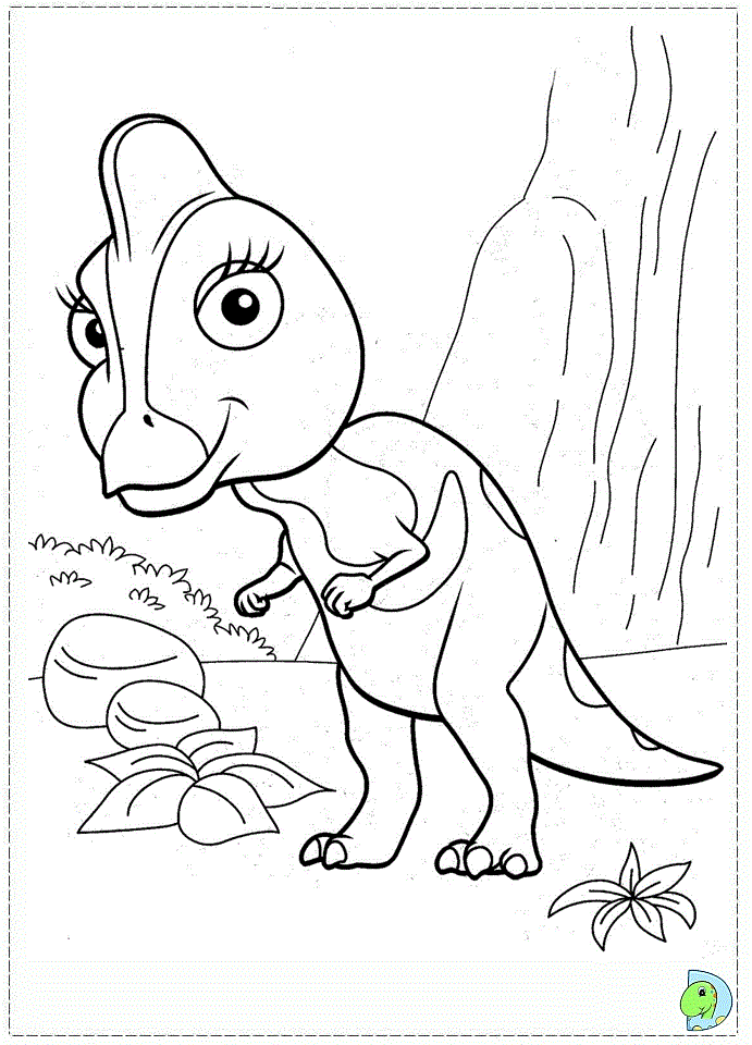 dinosaur train coloring page
