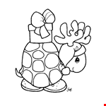 Turtle Cartoon Clipart 