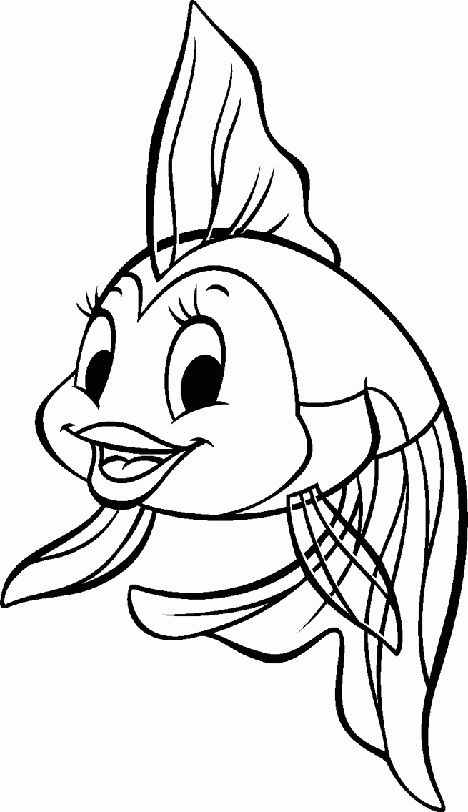 goldfish coloring page | clipart panda - free clipart images