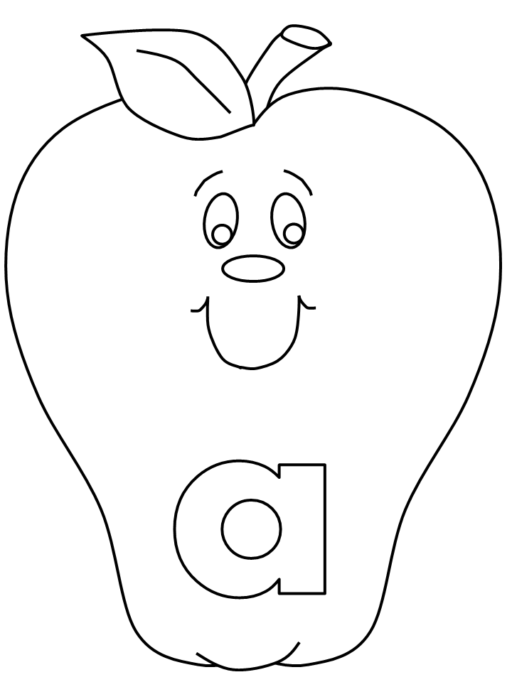alphabet # a coloring pages &amp; coloring book