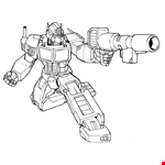 Transformers Coloring Page - Free Coloring Pages For KidsFree  