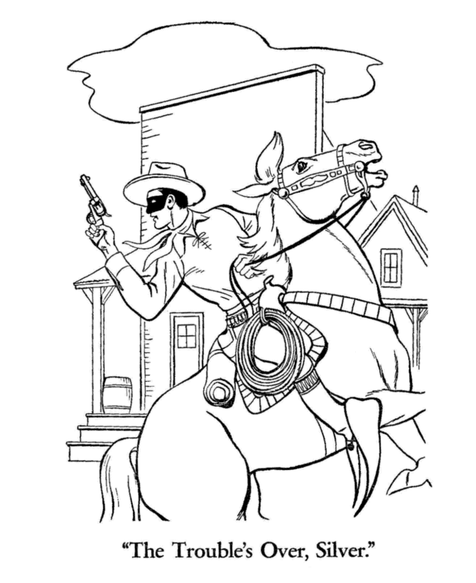 lone ranger coloring pages | coloring pages