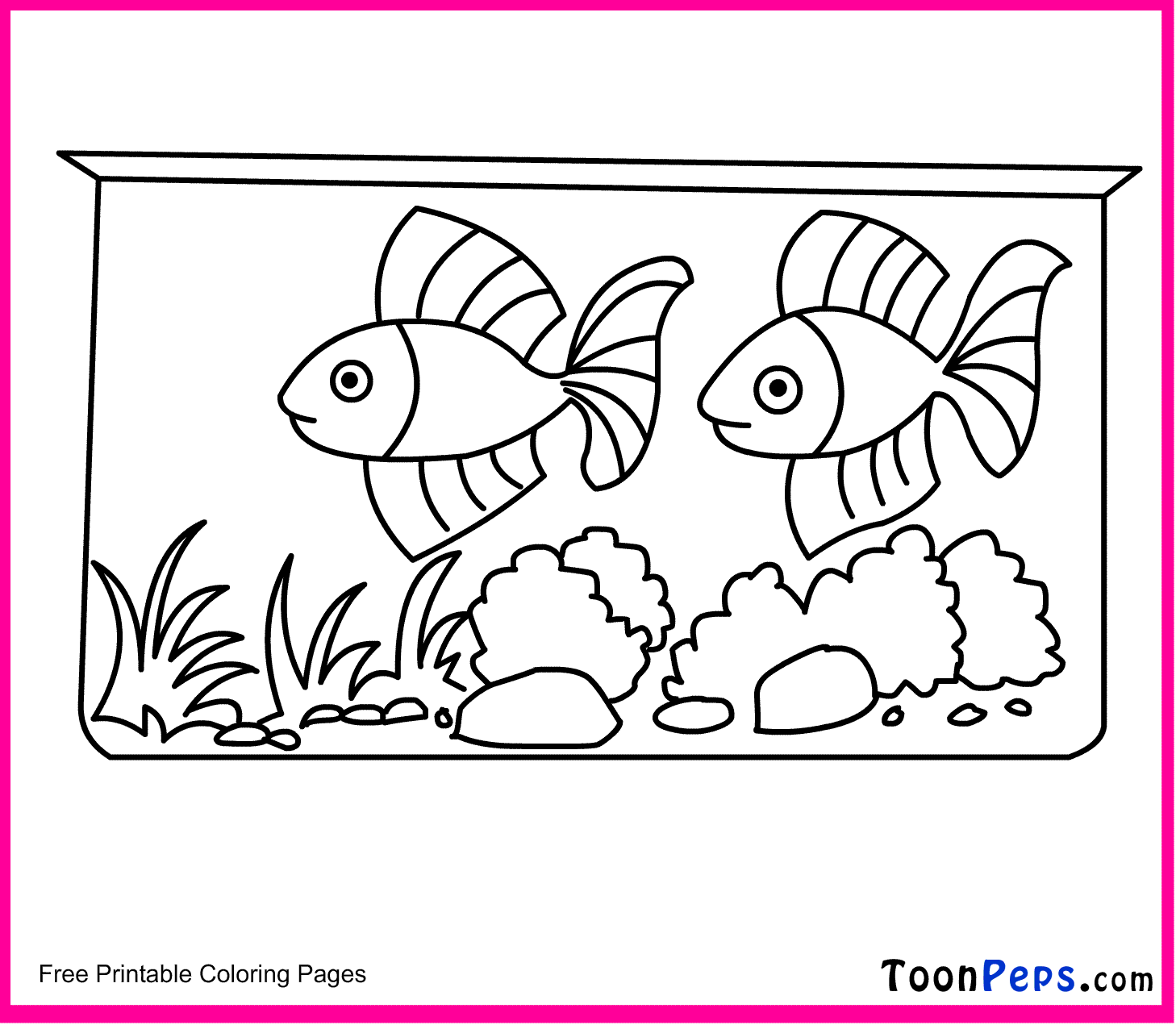 toonpeps : free printable aquarium coloring pages for kids