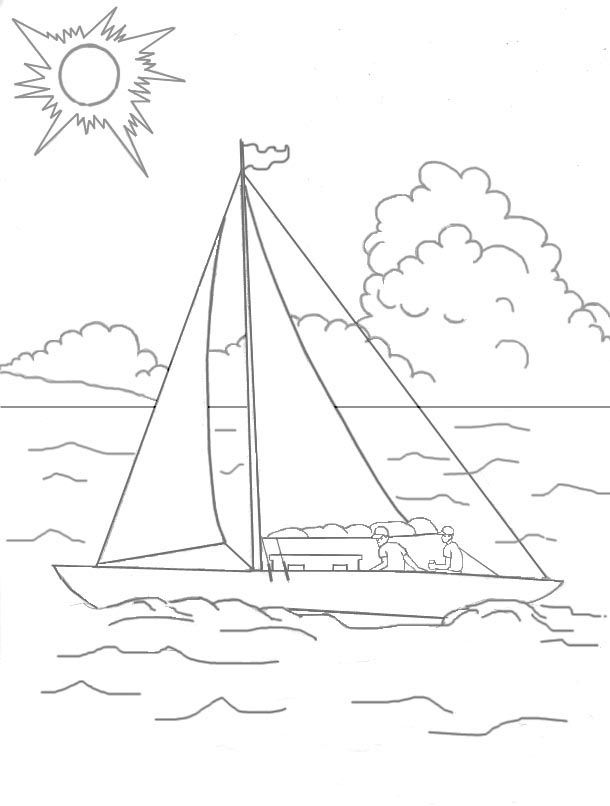 sea coloring pages for kids | coloring pages for kids