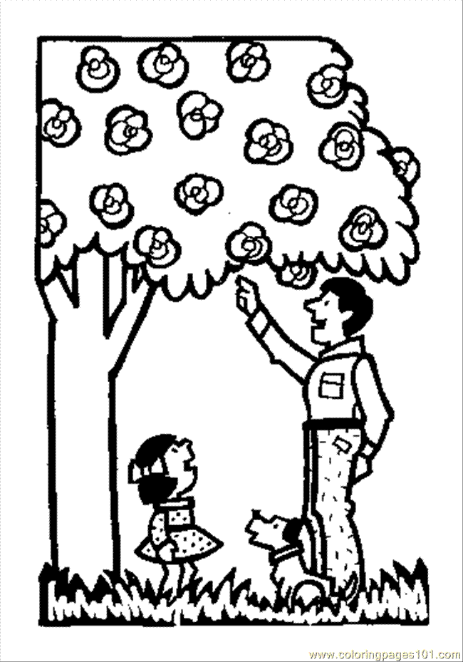 coloring pages garden coloring pages 5 (natural world &gt; trees 
