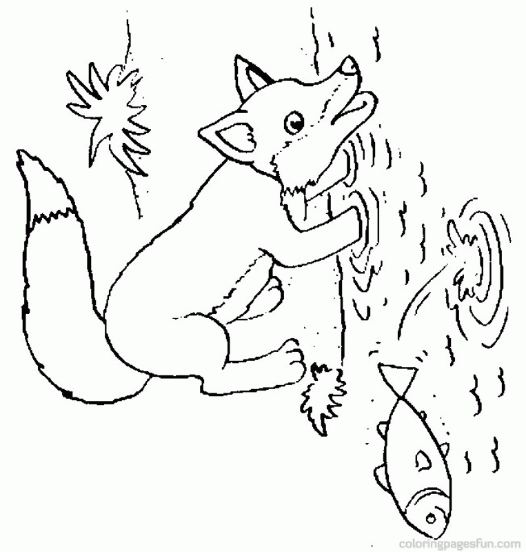 fox | free printable coloring pages | page 2