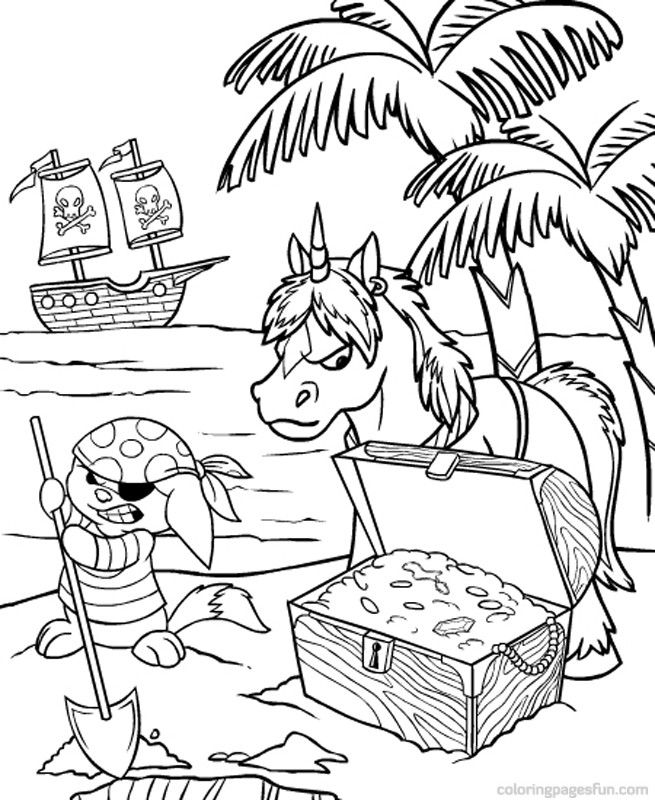 neopets â€“ krawk island | free printable coloring pages 
