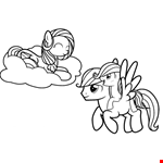 Print Printable My Little Pony Friendship Is Magic Coloring Pages  