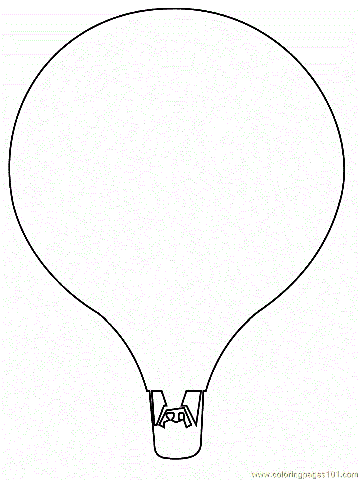 coloring pages parachute shape (education &gt; shapes) - free 