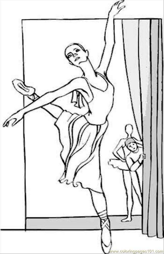 ballerina coloring page | free coloring pages