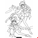 Sailor Moon Drawing Sheet