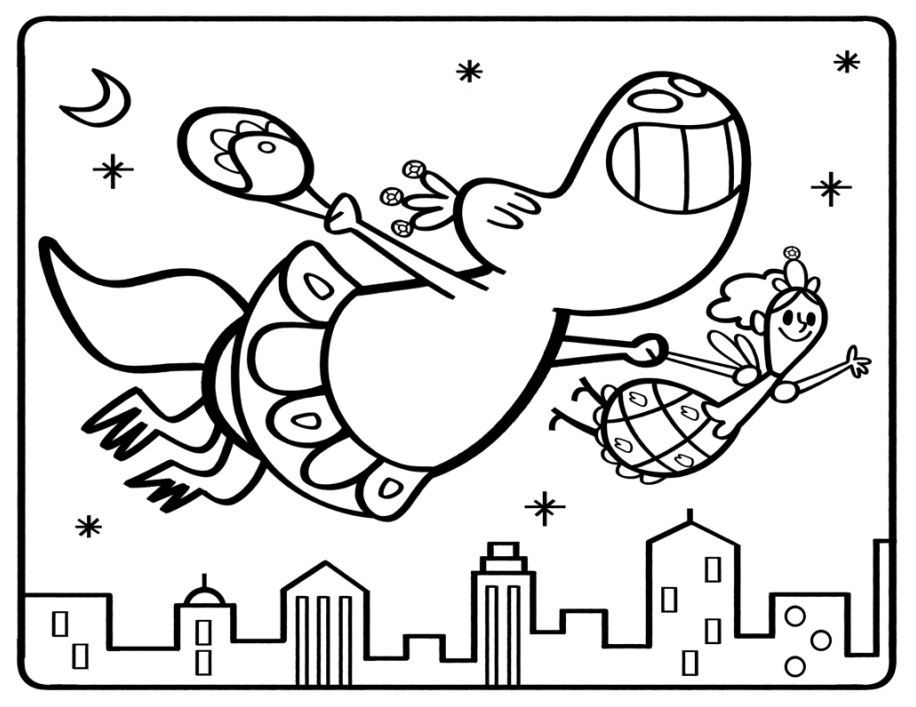 tooth fairy coloring pages - free coloring pages for kidsfree 