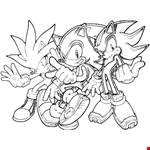 Sonic Generations Coloring Sheet