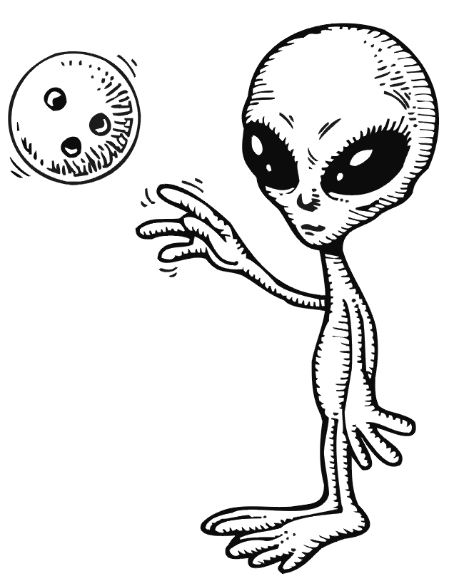 alien coloring pages for kids | coloring pages for kids | kids 
