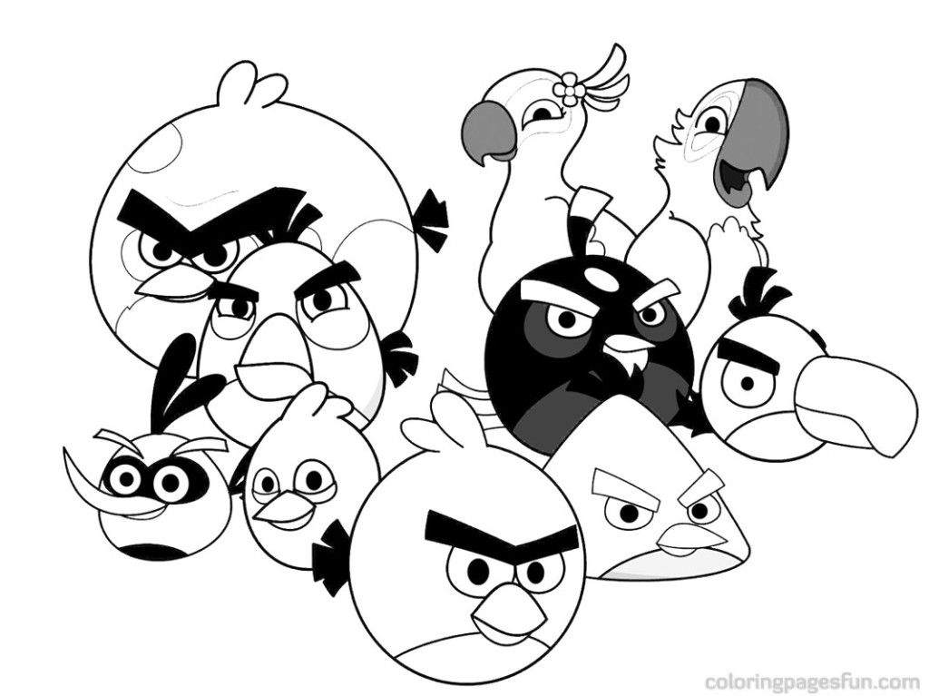 print angry birds coloring pages | laptopezine.