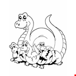 Dinosaur Tracks Colouring Pages (page ) 