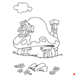 The Smurfs Coloring Pages 