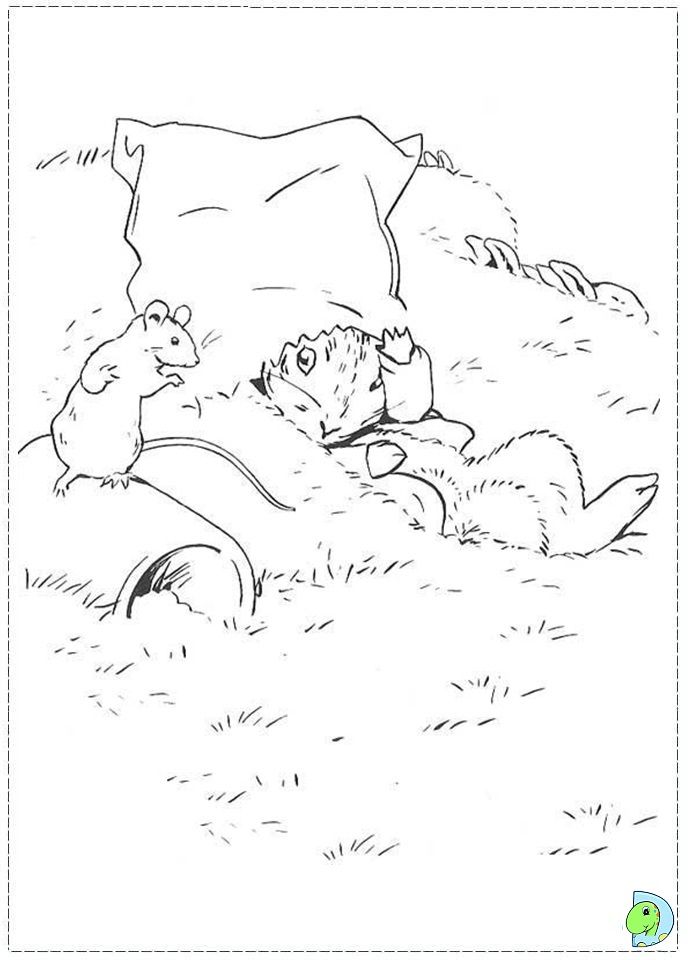 peter rabbit coloring page