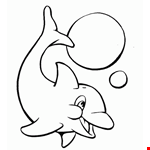 Free Dolphin Coloring Pages | Coloring Pages 