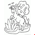 Unicorn | Free Printable Coloring Pages  