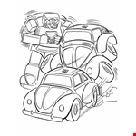 Printable Transformers  Cartoons Coloring Pages  