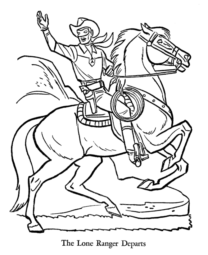 lone ranger coloring pages | coloring pages