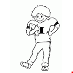 Player Number  NFL Football Coloring Pages  Football Coloring  