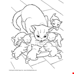 Cat Family Clipart Sheet