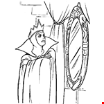 Evil Queen Coloring Page
