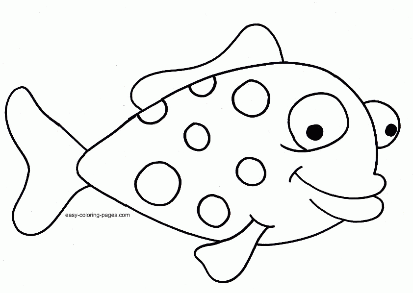 simple fish coloring pages : printable coloring sheet ~ anbu 
