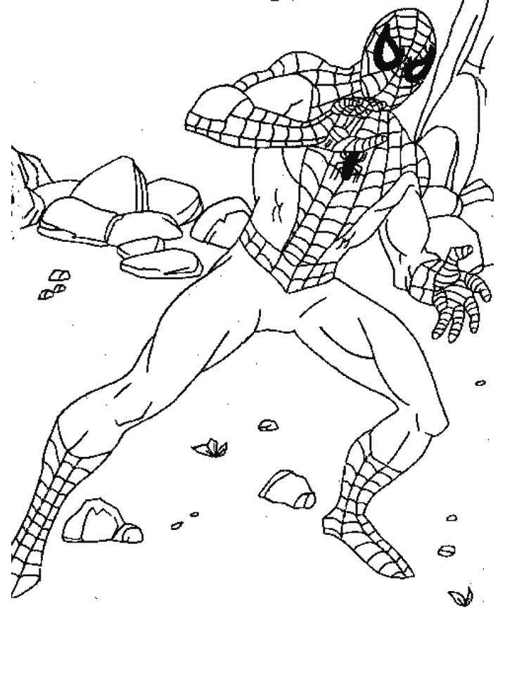 spiderman cartoons printable clipart
